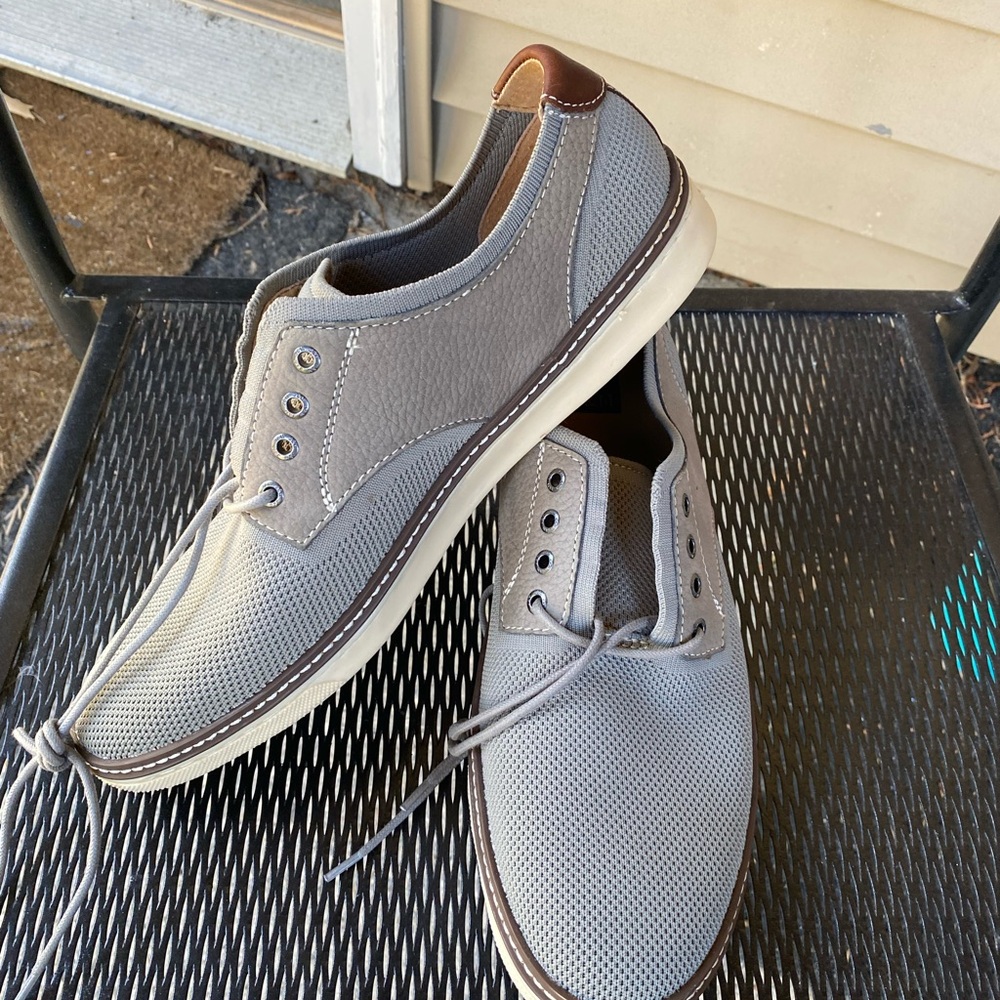 Johnston & Murphy Gray Sneakers